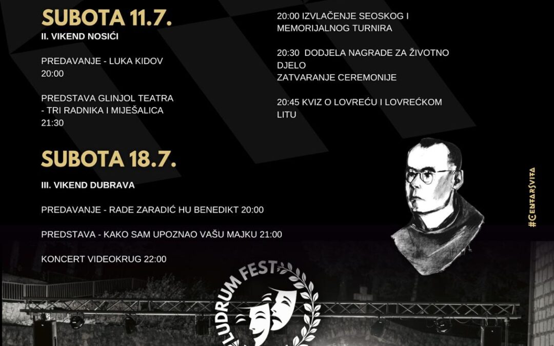 4. LUDRUM FEST KAO UVERTIRA U BOGATO 27. LOVREĆKO LITO 2026.